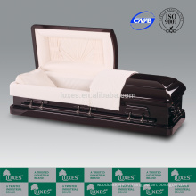 LUXES haute cercueils de bois Standard lit fournitures funéraires